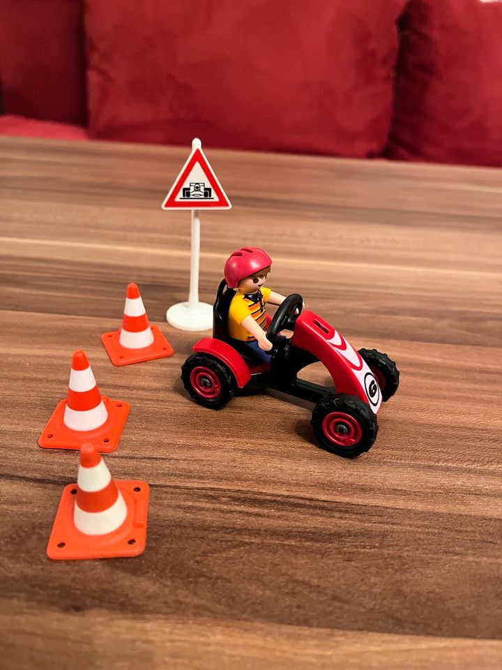 Playmobil Konvolut Sammlung Bagger Raupen LKW Kart Walze Polizei in Wetter (Ruhr)