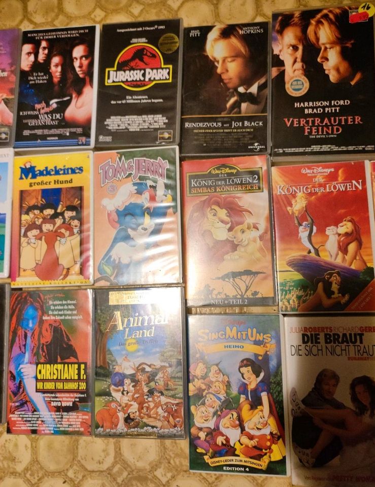 Verkaufe Verschiedene Videokassetten in Gemünden (Wohra)