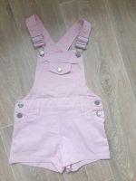 Latzhose Jeans kurz Sommer Gr. 110/116 rosa Sachsen - Annaberg-Buchholz Vorschau