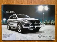 Prospekt Mercedes-Benz M-Klasse Dezember 2012 Beuel - Vilich-Müldorf Vorschau