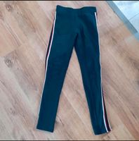 H&M Leggings, Mädchen, blau mit Streifen, Gr. 140 Niedersachsen - Ankum Vorschau