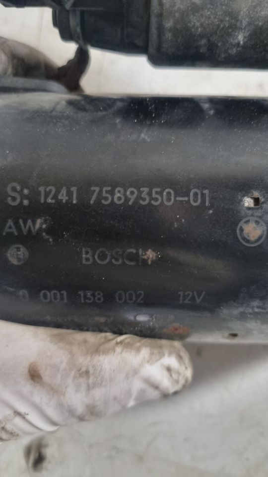 BMW N43 E81 E82 E87 E90 E91 E93 Anlasser 7589350 0001138002 BOSCH in Roth (Landkreis Altenkirchen)