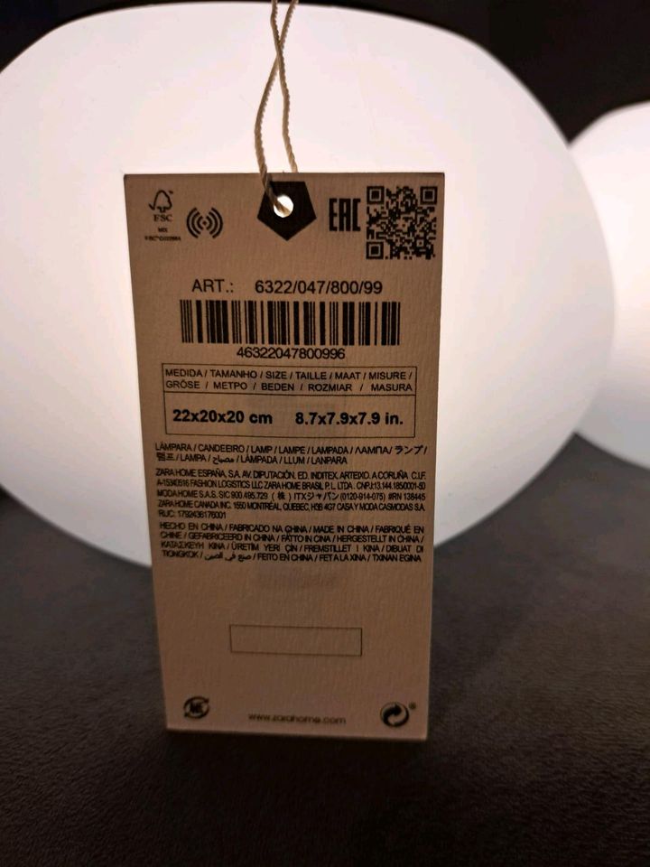 ⭐Zara Home LED Lampe, Dimmbar, Garten, Haus, Balkon ⭐ in Köln