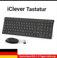 iclever Kabellos Tastatur Maus Set, Wiederaufladbare Kabellose Ta Wandsbek - Hamburg Rahlstedt Vorschau