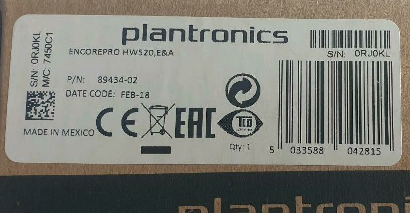 Plantronics Headset ENCOREPRO HW520 in Düsseldorf