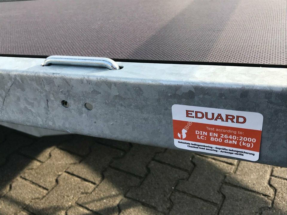 ⭐️ Eduard Auto Transporter 2700kg 406x200cm Rampen Winde 56 in Schöneiche bei Berlin