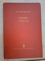 PHYSIK MECHANIK Fachbuch v. Dr. Alfred Recknagel, Professor an de Sachsen-Anhalt - Merseburg Vorschau