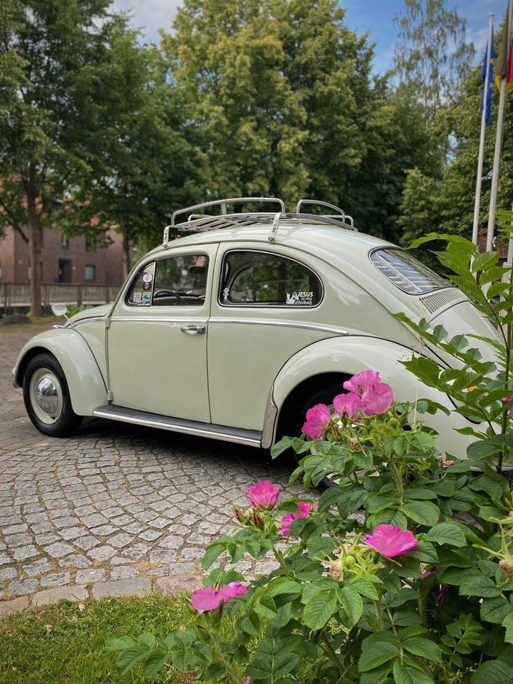 VW Käfer SELBER FAHREN mieten Erlebnis Hochzeitsauto Brautauto in Stade