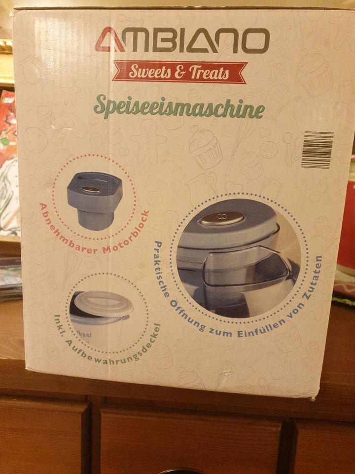 Ambiano Speiseeis, Eis Maschine, Softeis,  neu orig. verpackt in Freudenstadt