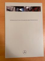 Prospekt Mercedes PKW Programm Sonderausstattungen 1995 Brandenburg - Kleinmachnow Vorschau