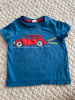 H&M Shirt T-Shirt Gr.80 Auto Wroom blau Junge Brandenburg - Niedergörsdorf Vorschau