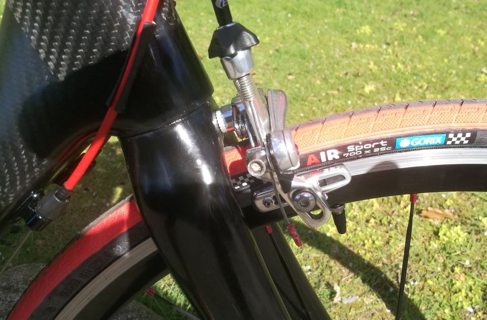 Vollcarbon - Rennrad mit 2 x 11 Campagnolo-Schaltung in Bremen