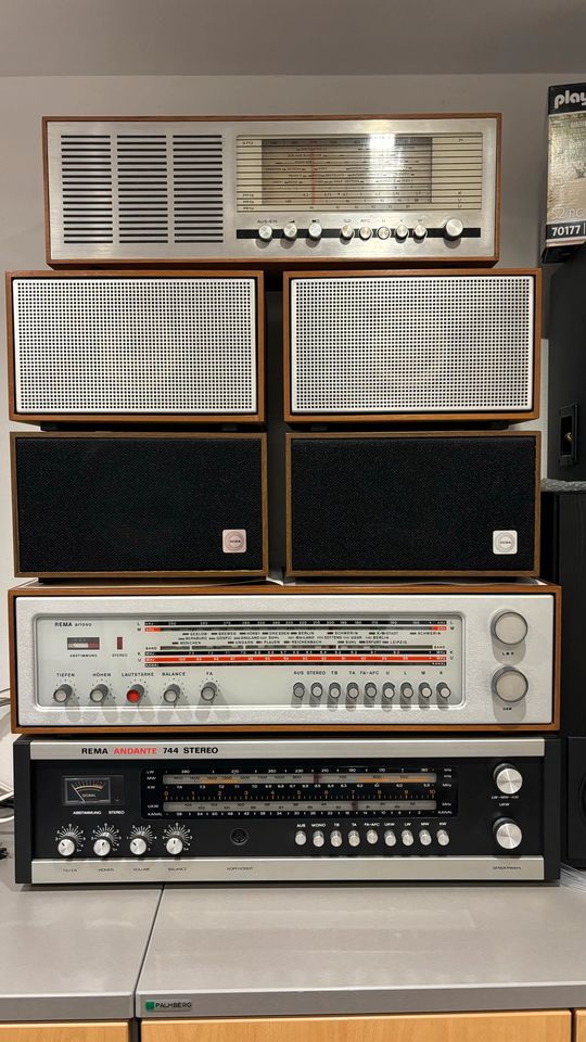 RFT Rema Andante 744 Stereo Arioso Radio DDR Sammlung in Leipzig