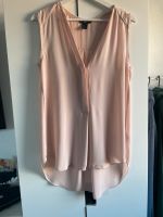 H&M Shirt Tunika Sommer Top länger Gr.  36 zartes Rosa chiffon Hessen - Groß-Gerau Vorschau