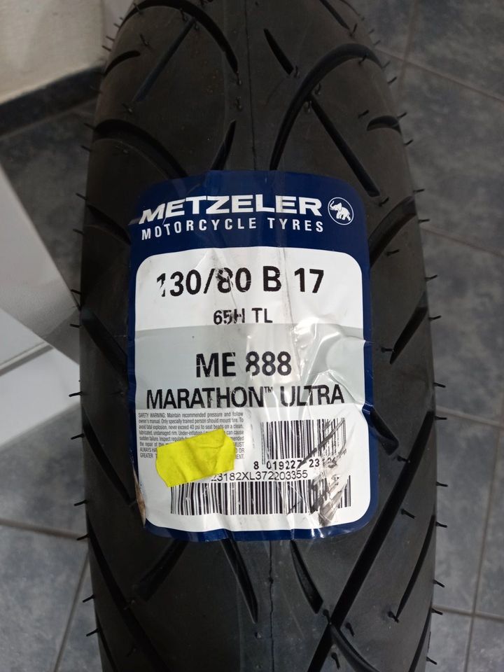 1 Reifen Motorrad 130/80B17 65H 1308017 Metzeler ME888 Marathon in Drolshagen