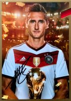 MIROSLAV MIRO KLOSE sign. Fußball WM DFB Autogrammkarte Gold dick Nordrhein-Westfalen - Engelskirchen Vorschau