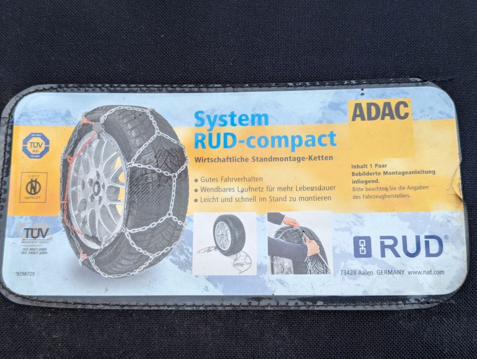 Schneeketten ADAC RUD System RUD-compact 13 bis 16 Zoll unbenutzt in Laer