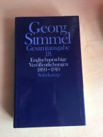 Georg Simmel, Gesamtausgabe Band 18 Nordrhein-Westfalen - Overath Vorschau