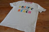 *H&M T-Shirt Jungen, Gr. 134/140, weiß/Surfer/Strand, TOP-Zustand Baden-Württemberg - Tiefenbronn Vorschau