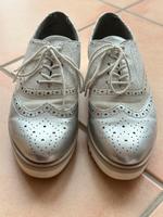 Schnürschuh Marco Tozzi Gr. 40 silber/grau Berlin - Neukölln Vorschau