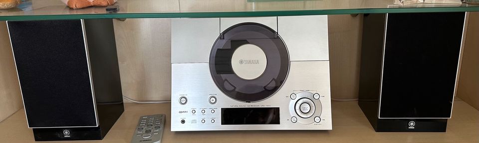 Yamaha Micro Stereoanlage mit CD Sammlung in Straubing