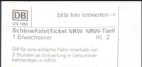 Schöne Fahrt Ticket NRW für Zeitpunkt nach Wahl. Neupreis  23,40 Aachen - Aachen-Mitte Vorschau