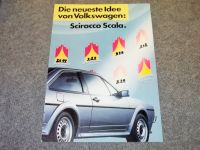 VW Scirocco Scala Prospekt 1986 Hessen - Mörfelden-Walldorf Vorschau