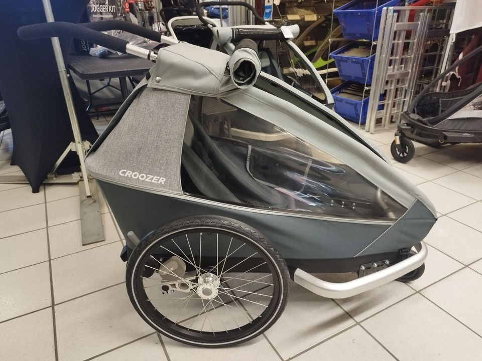 Neu CROOZER Fahrradanhänger Buggy KEEKE 1 in ANTHRAZIT GRAU in Bottrop