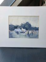 Aquarell Handgemalt Nürnberg (Mittelfr) - Nordstadt Vorschau