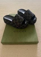 Gucci Plateau Sandale denim schwarz gr. 37 Essen - Essen-Kettwig Vorschau
