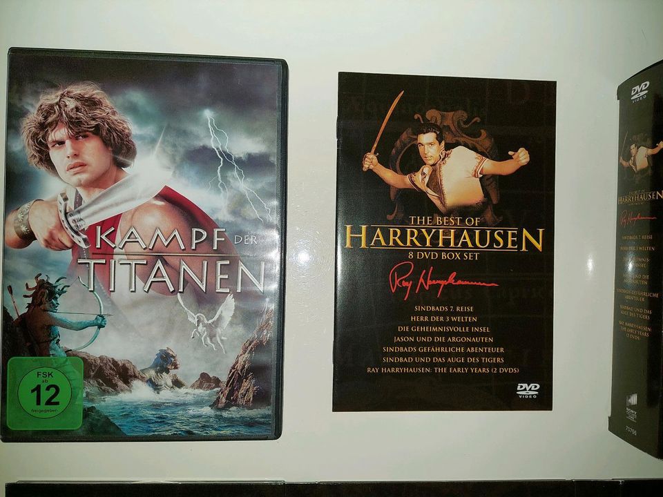 11  DVD  RARITÄT   RAY  HARRYHAUSEN   SINDBAD  USW.   SAMMLUNG in Dortmund