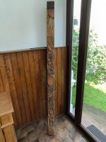 Lange Fassdaube mit Schnitzereien von Hand, Dekoration Rheinland-Pfalz - Worms Vorschau