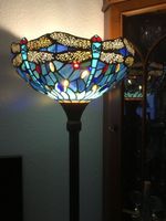 Tiffany Stehlampe Blau Türkis Deckenfluter  neu  Dragon Libelle Bremen - Huchting Vorschau