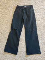 Jeans Bershka schwarz, Used Look, Wide Leg Münster (Westfalen) - Mauritz Vorschau