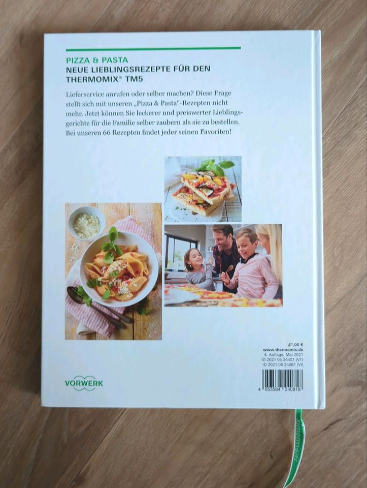 Thermomix Kochbuch "Pizza & Pasta" zu verkaufen in Stralsund