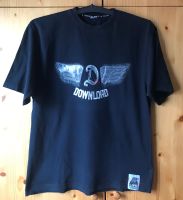 schwarzes T-Shirt Gr. 158/164 mit Aufdruck (3935) Bayern - Fensterbach Vorschau