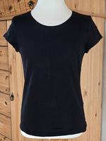 * H&M * MÄDCHEN BASIC KURZARM T-SHIRT SCHWARZ 146/152 WIE NEU!!! Hessen - Felsberg Vorschau