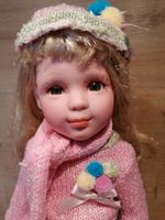 Deko Puppe Rosa Stehpuppe Staender Sammel Puppenfigur Rheinland-Pfalz - Spiesheim Vorschau