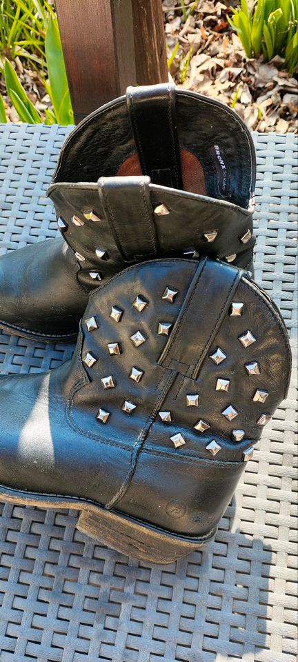 3x Stiefeletten Größe 39/40 Pikolinos, Bronk, Westernstiefel in Dresden