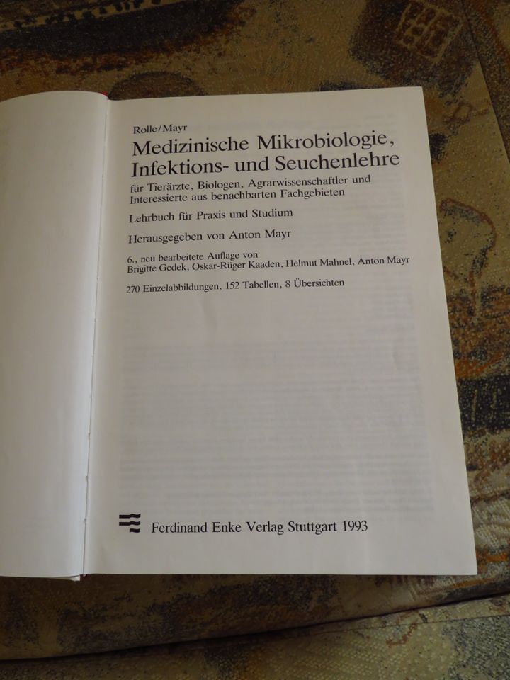 Medizinische Mikrobiologie, Infektions- und Seuchenlehr in Langeneichstädt