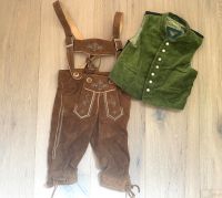 Kinderlederhose und Weste Gr. 86 und 80 Bayern - Brannenburg Vorschau