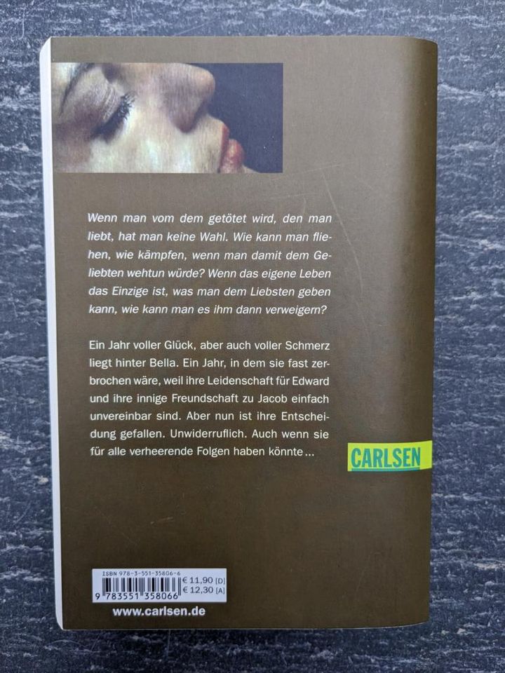 Biss Buchreihe 1-4 Edward Bella Taschenbuch Stephanie Meyer in Fehl-Ritzhausen