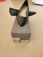schwarze Lederballerinas in Größe 37 Bergedorf - Hamburg Allermöhe  Vorschau