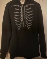 Pullover Y2K Rhinestone Skeleton Zipper Sweatjacke München - Laim Vorschau