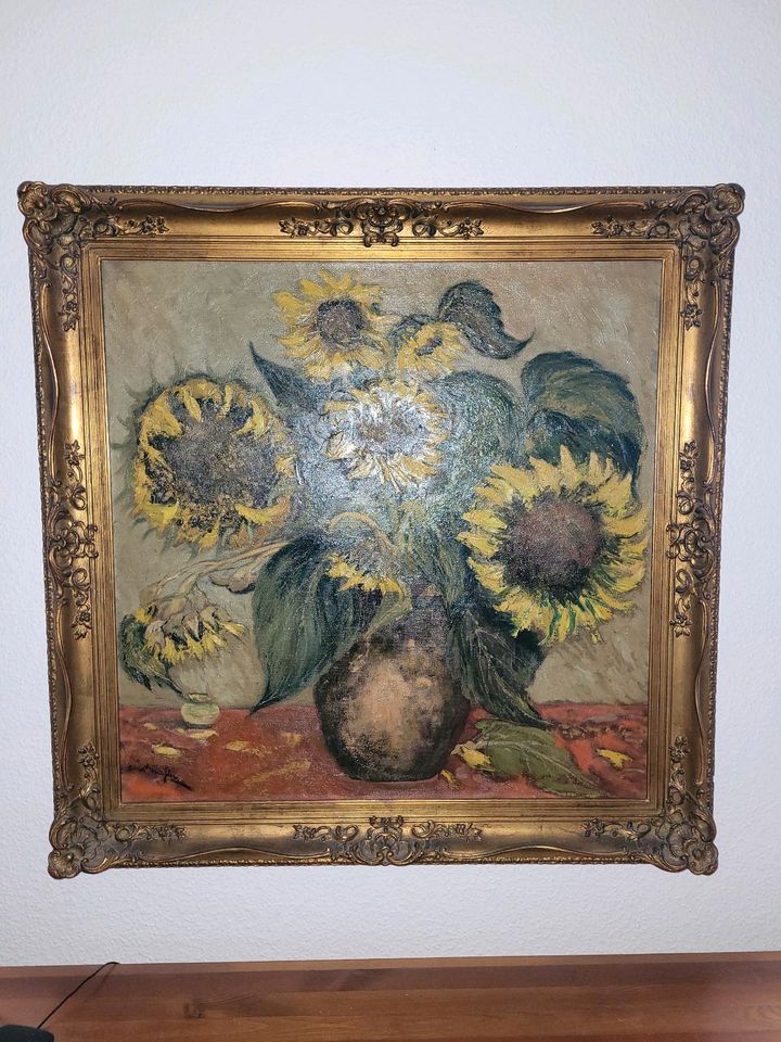 Gemälde Sonnenblumen in Helmstedt