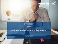 Business Analyst - Controlling (m/w/d) | München München - Altstadt-Lehel Vorschau