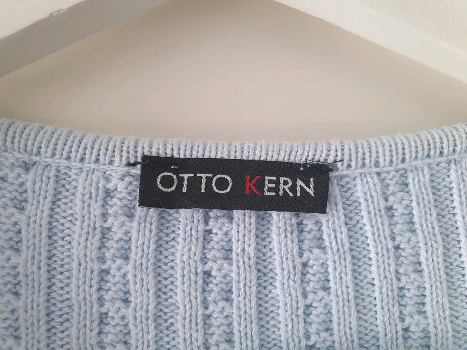 Pullover~38/40~Otto Kern~Strick~hellblau in Schönberg (Holstein)