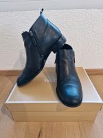 Michael Kors Boots Bootie Flat Flach Leder Schwarz Gr.40 Baden-Württemberg - Blaustein Vorschau