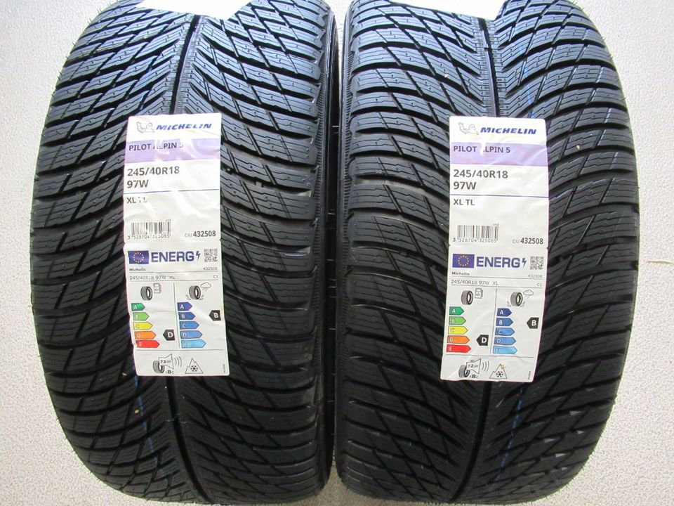 Michelin Pilot Alpin 5 - 245/40 R18 97W XL Winterreifen Neu !! in  Rheinland-Pfalz - Ockenheim | Reifen & Felgen | eBay Kleinanzeigen ist  jetzt Kleinanzeigen