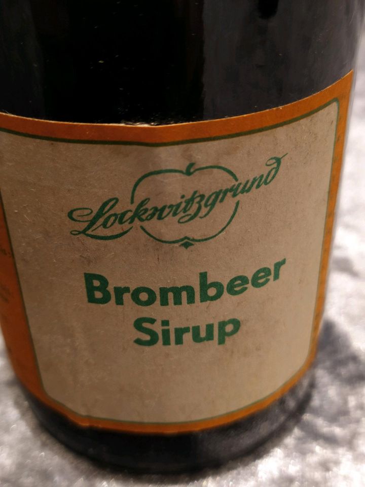 Original DDR Erdbeer Sauerkirsch und Brombeer Sirup in Schöneiche bei Berlin